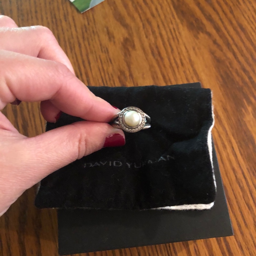 David Yurman Pearl Ring